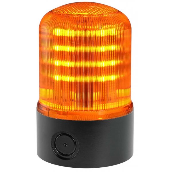 RS PRO 199-9768 Amber Multiple Effect Beacon, 120 V, 240 V, Base Mount, LED Bulb