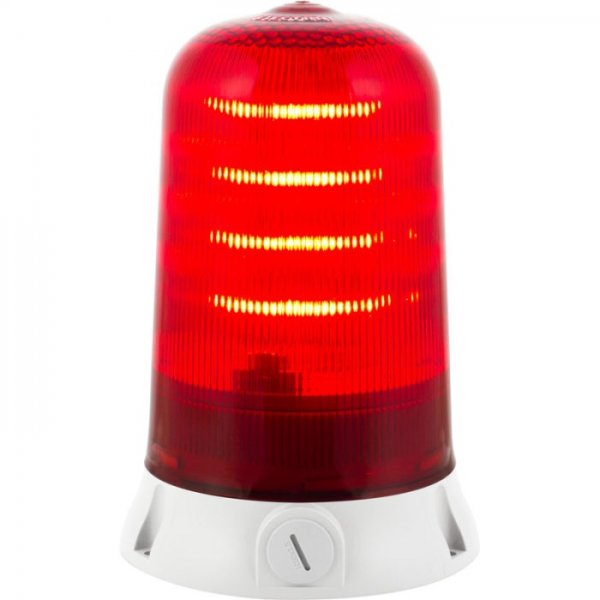 RS PRO 220-5013 Red Multiple Effect Beacon, 12 → 24 V, Base Mount, LED Bulb
