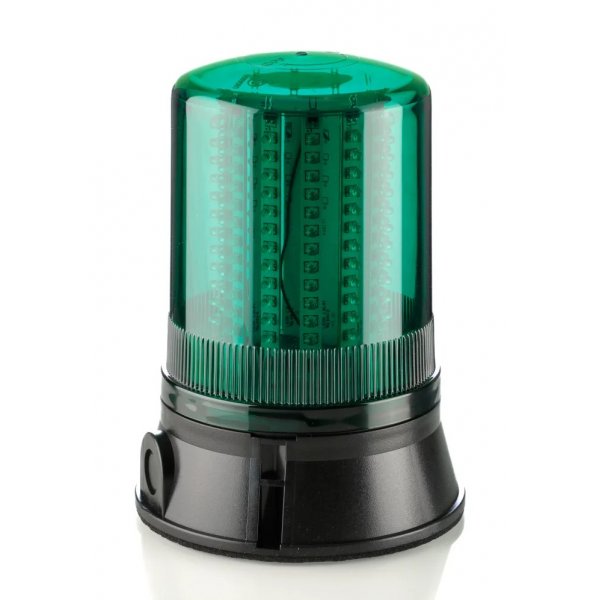 Moflash LED400-04-04 Green Multiple Effect Beacon, 70 → 265 V, Surface Mount, LED Bulb