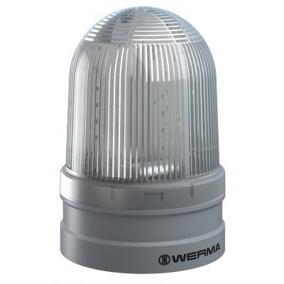 Werma 262.440.70 Clear Rotating Light Module, 12 → 24 V, Multiple, LED Bulb