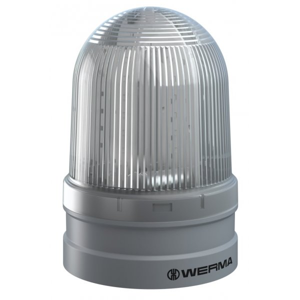 Werma 262.420.60 Clear Flashing Light Module, 115 → 230 V, Multiple, Xenon Bulb