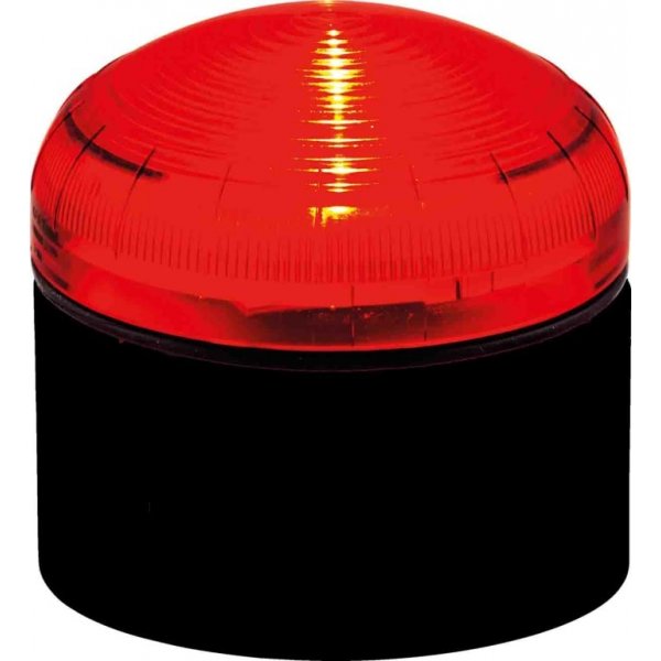 RS PRO 220-4977 Red Multiple Effect Beacon, 12 → 24 V, Screw Mount, LED Bulb