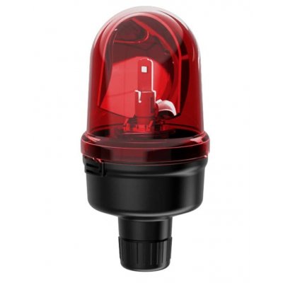 Werma 885.140.60 Red Rotating Beacon, 115 → 230 V, Base Mount, LED Bulb