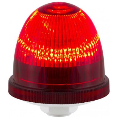 RS PRO 220-5008 Red Multiple Effect Beacon, 90 → 240 V, Panel Mount, LED Bulb