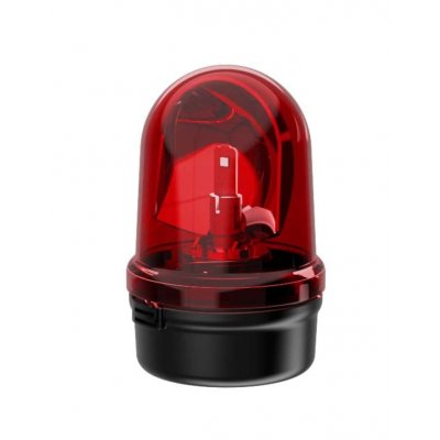 Werma 885.130.60 Red Rotating Beacon, 115 → 230 V, Base Mount, LED Bulb