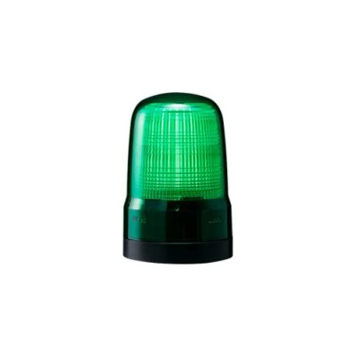 Patlite SL08-M2KTN-G  Green Flashing Beacon, 100→ 240 VAC, Base Mount, LED Bulb