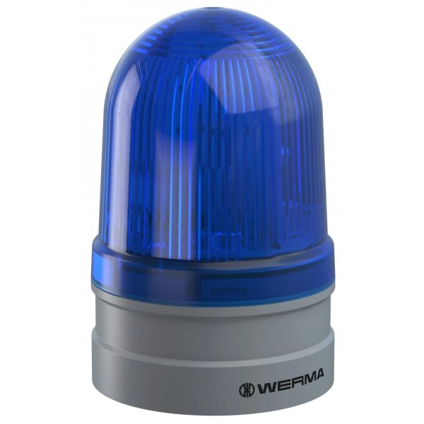 Werma 261.540.60 Blue Rotating Light Module, 115 → 230 V, Multiple, Xenon Bulb