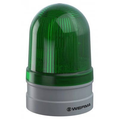 Werma 261.240.60 Green Rotating Light Module, 115 → 230 V, Multiple, Xenon Bulb
