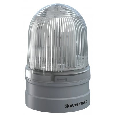 Werma 261.440.60 Clear Rotating Light Module, 115 → 230 V, Multiple, Xenon Bulb