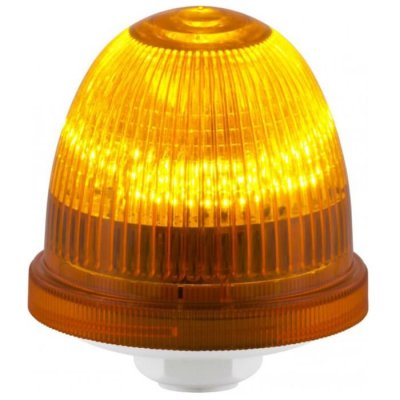RS PRO 220-5007 Amber Multiple Effect Beacon, 90 → 240 V, Panel Mount, LED Bulb
