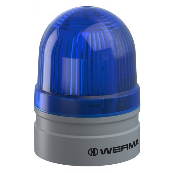 Werma 260.520.75 Blue Flashing Light Module, 24 V, Multiple, LED Bulb