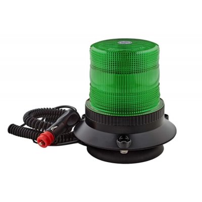 RS PRO 239-9230 Green Flashing Beacon, 10 → 110 V, Base Mount, LED Bulb