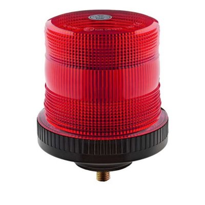 RS PRO 239-9244 Red Flashing Beacon, 10 → 110 V, Base Mount, LED Bulb