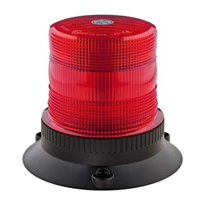 RS PRO 239-9240 Red Flashing Beacon, 10 → 110 V, Base Mount, LED Bulb