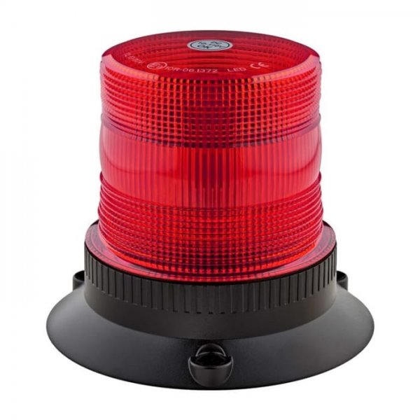RS PRO 239-9240 Red Flashing Beacon, 10 → 110 V, Base Mount, LED Bulb
