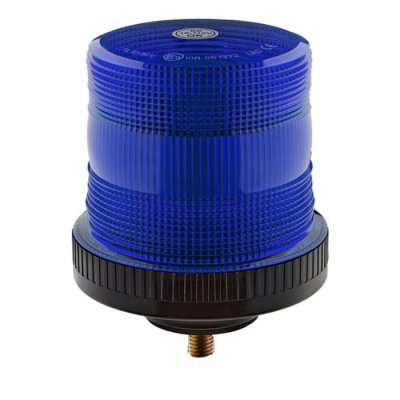 RS PRO 239-9242 Blue Flashing Beacon, 10 → 110 V, Base Mount, LED Bulb