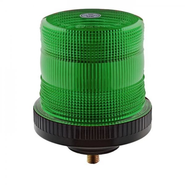 RS PRO 239-9243 Green Flashing Beacon, 10 → 110 V, Base Mount, LED Bulb