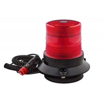 RS PRO 239-9231 Red Flashing Beacon, 10 → 110 V, Base Mount, LED Bulb