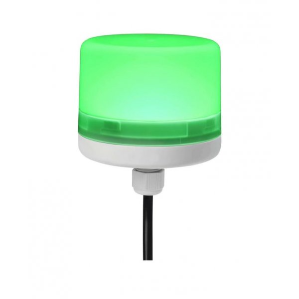 RS PRO 199-9734 Green Steady Beacon, 24 Vdc, Screw Mount, LED Bulb