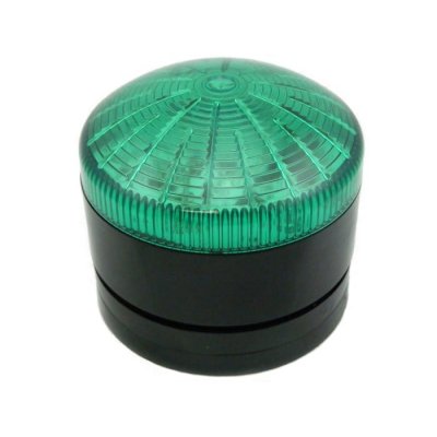 RS PRO 222-2466 Green Multiple Effect Beacon, 110 V ac, 230 V ac, Panel or Surface Mount, LED Bulb