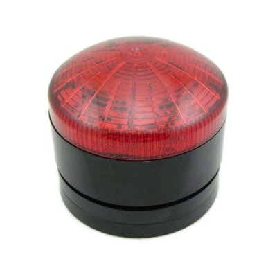 RS PRO 222-2471 Red Multiple Effect Beacon, 12 V ac/dc, 24 V ac/dc, Panel or Surface Mount, LED Bulb
