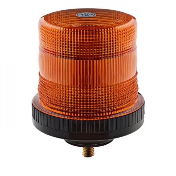 RS PRO 239-9241 Amber Flashing Beacon, 10 → 110 V, Base Mount, LED Bulb