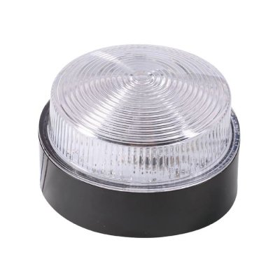 RS PRO 226-2976 Amber Steady Beacon, 10 → 100 V, Surface Mount, LED Bulb