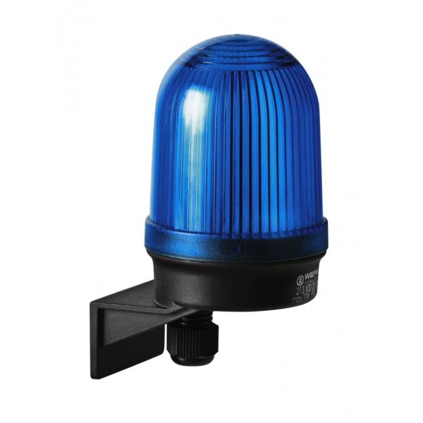 Werma 213.500.00 Blue Continuous lighting Beacon, 12 → 230 V, Wall Mount, Filament Bulb