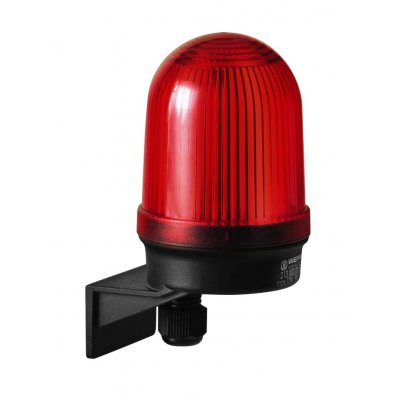 Werma 213.100.00 Red Continuous lighting Beacon, 12 → 230 V, Wall Mount, Filament Bulb