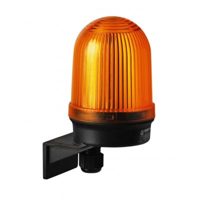 Werma 213.300.00 Yellow Continuous lighting Beacon, 12 → 230 V, Wall Mount, Filament Bulb