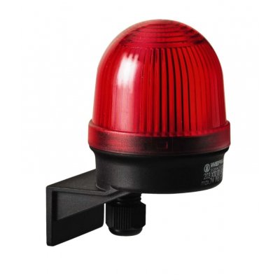 Werma 203.100.00 Red Continuous lighting Beacon, 12 → 230 V, Wall Mount, Filament Bulb