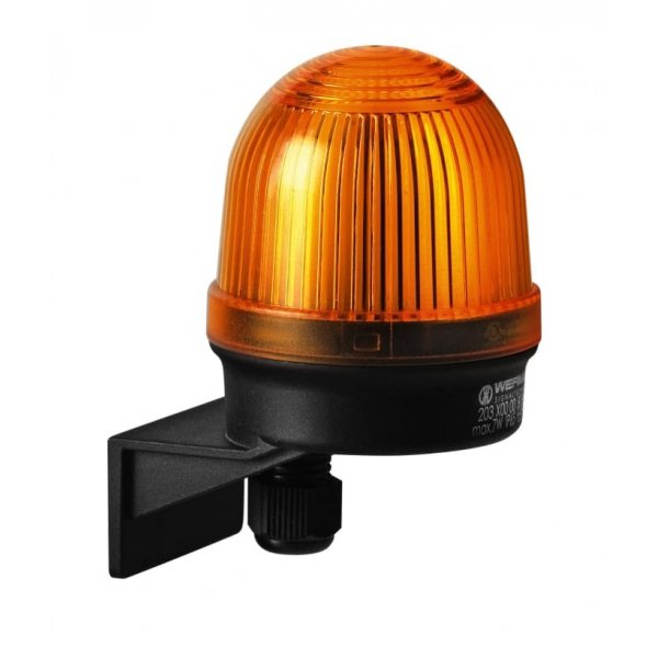 Werma 203.300.00 Yellow Continuous lighting Beacon, 12 → 230 V, Wall Mount, Filament Bulb