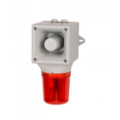 e2s AB105LDADC024AA0A1G/A Amber, Blue, Clear, Green, Red, Yellow LED Beacon, 24 V, IP65