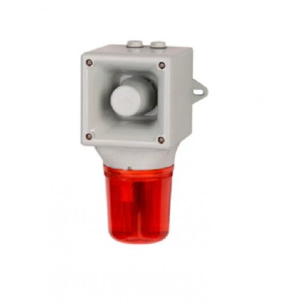 e2s AB105LDAAC230AA0A1G/A Amber, Blue, Clear, Green, Red, Yellow LED Beacon, 230 V, IP65