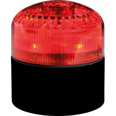 RS PRO 220-5025 Red Sounder Beacon, 120 → 240 V, IP65, Base Mount, 105dB at 1 Metre