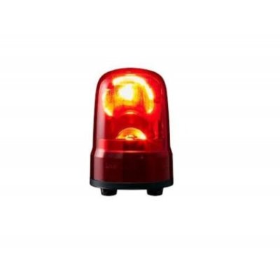 Patlite SKH-M1TB-R Red Sounder Beacon, 12→24 VDC, IP23 (IP65: with rubber gasket 