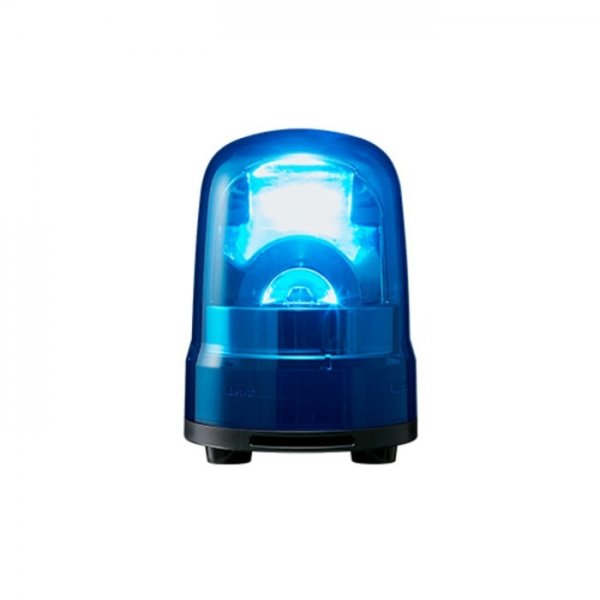 Patlite SKH-M2TB-B Blue Sounder Beacon, 100 →240 VAC, IP23 (IP65: with rubber gasket 