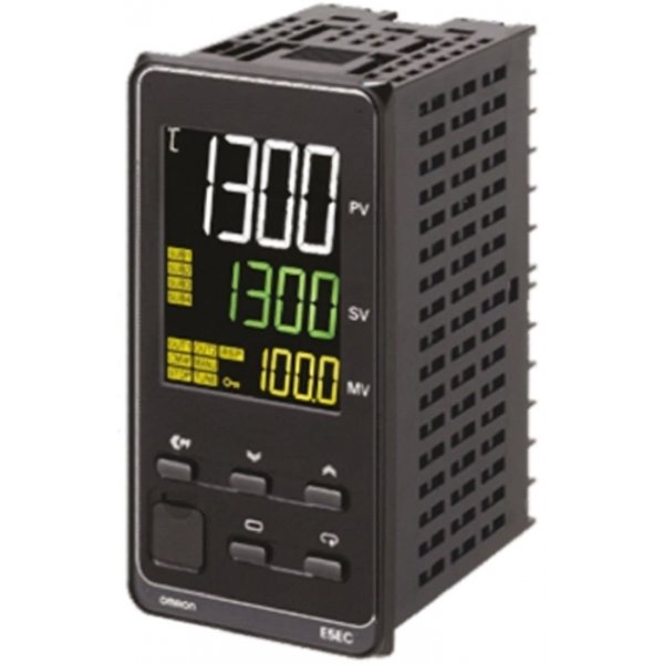 Omron E5EC-CX4A5M-014 Temperature Controller, 48 x 96mm, 1 Output Relay, 100 → 240 V