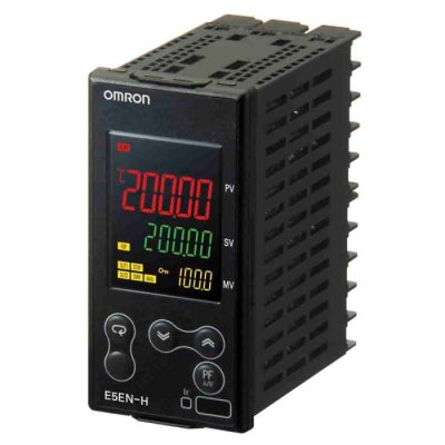 Omron E5EN-HAA2HHBFM-500 100-240 VAC Temperature Controller, 96 x 48mm 2 Input, 2 Output Linear, Relay, 240 V