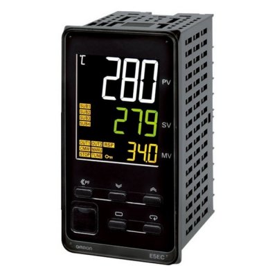 Omron E5EC-PR4A5M-000 Temperature Controller, 96 x 48mm 2 Input, 4 Output Relay, 240 V