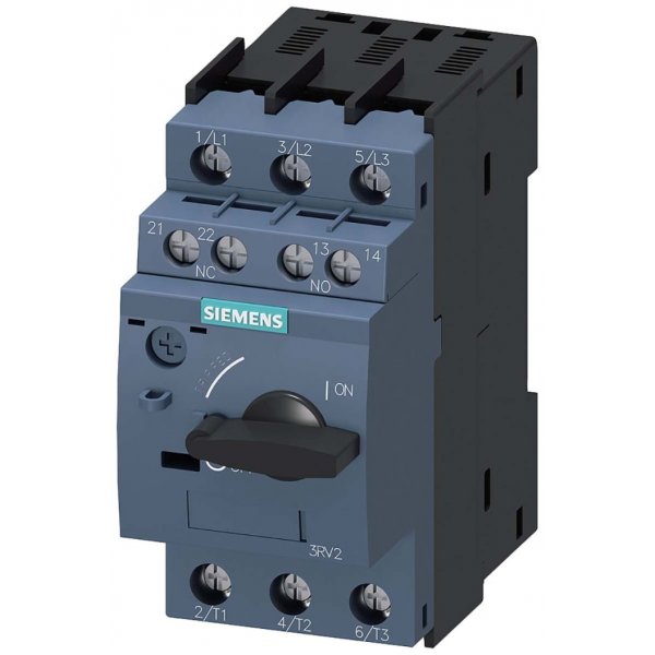 Siemens 3RV2021-1DA15 2.2 → 3.2 A SIRIUS Motor Protection Circuit Breaker