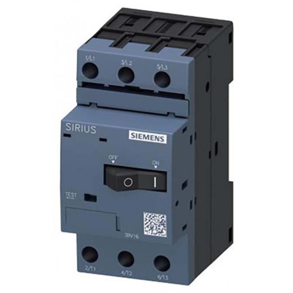 Siemens 3RV1611-0BD10 0.2 A SIRIUS Motor Protection Circuit Breaker
