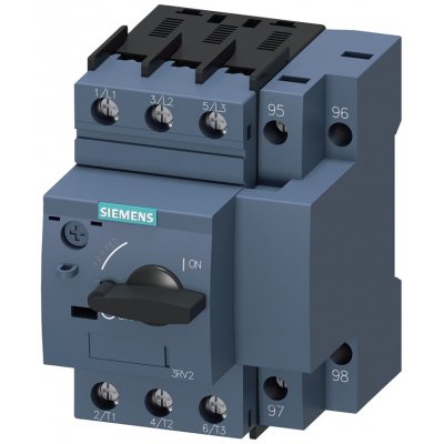Siemens 3RV2111-1AA10 1.6 A SIRIUS Motor Protection Circuit Breaker, 690 V