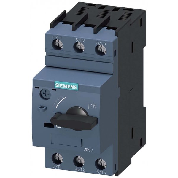Siemens 3RV2411-0HA10 0.55 → 0.8 A SIRIUS Motor Protection Circuit Breaker