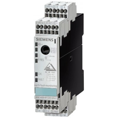 Siemens 3RK1408-8KG00-0AA2 500 mA AS-I Motor Protection Unit, 24 V