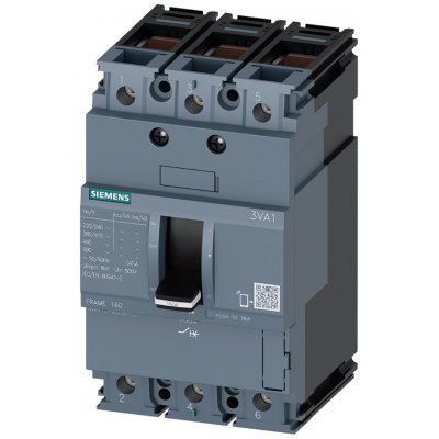 Siemens 3VA11125ED360AA0 125 A Sentron Motor Protection Circuit Breaker