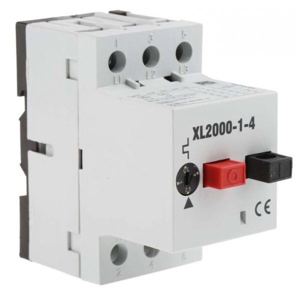 RS PRO 331-3630 2.4 → 4 A Motor Protection Circuit Breaker