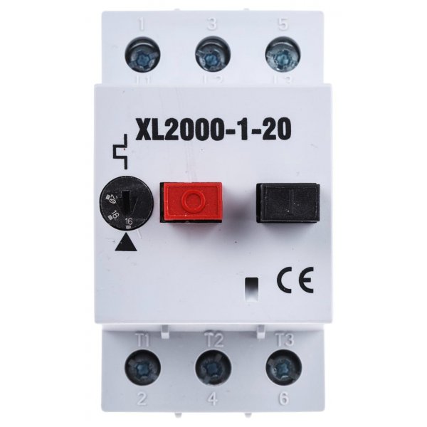 RS PRO 331-3674  16 → 20 A Motor Protection Circuit Breaker