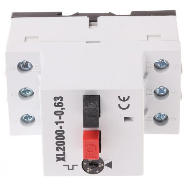 RS PRO 331-3589 0.4 → 0.6 A Motor Protection Circuit Breaker