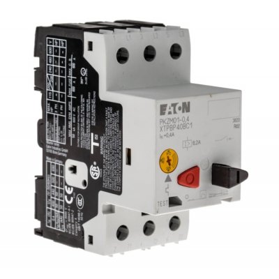 Eaton 278477 PKZM01-0,4 0.25 → 0.4 A Motor Protection Circuit Breaker, 690 V ac
